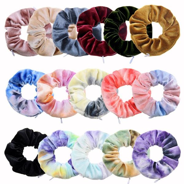 women zipper scrunchies tie dye velvet pleuche scrunchy flannel zipper hair ties ropes elastic hair band holder girls ponytail pocket d91506, Slivery;white
women zipper scrunchies tie dye velvet pleuche scrunchy flannel zipper hair ties ropes elastic hair band holder girls ponytail pocket d91506, Slivery;white