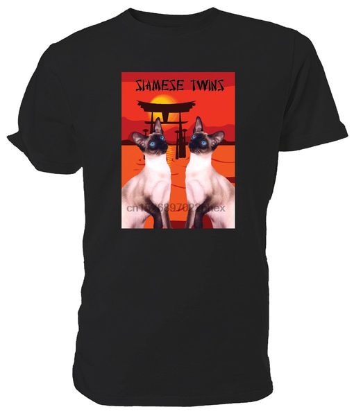 siamese cats t shirt. classic round neck short sleeved choice of sizes and colours men t shirt
siamese cats t shirt. classic round neck short sleeved choice of sizes and colours men t shirt