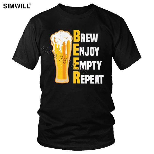 funny brew enjoy beer repeat empty t-shirt for men summer cotton drinking lover t-shirt vintage round neck short sleeve tee
funny brew enjoy beer repeat empty t-shirt for men summer cotton drinking lover t-shirt vintage round neck short sleeve tee