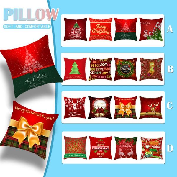 4pcs christmas decorative pillow case throw pillow case red square home decoration sofa bed cushion cover home decor
4pcs christmas decorative pillow case throw pillow case red square home decoration sofa bed cushion cover home decor