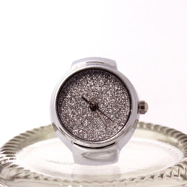 dial quartz analog watch creative steel cool elastic quartz finger ring watch fashion gold silver luxury watches, Slivery;brown
dial quartz analog watch creative steel cool elastic quartz finger ring watch fashion gold silver luxury watches, Slivery;brown