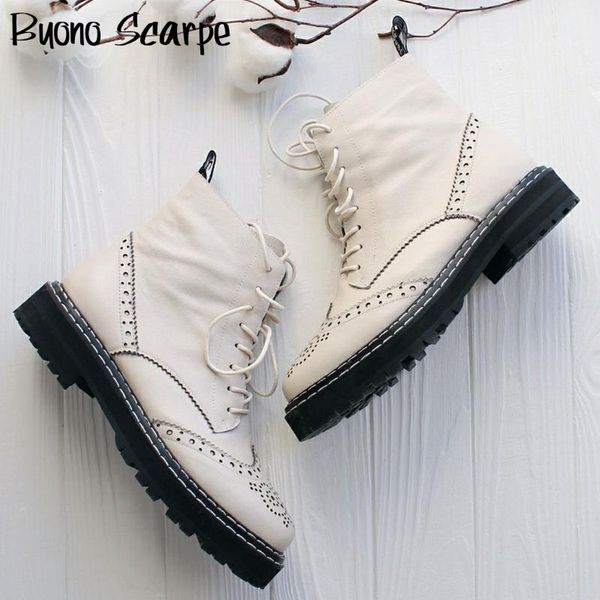 genuine leather women ankle boots embroider cowboy laces booties platform brogue shoes motorcycle chunky heel matin botas mujer, Black
genuine leather women ankle boots embroider cowboy laces booties platform brogue shoes motorcycle chunky heel matin botas mujer, Black