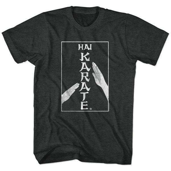 hai karate men's short sleeve t-shirt black heather karate chop brand fashion tee shirt
hai karate men's short sleeve t-shirt black heather karate chop brand fashion tee shirt