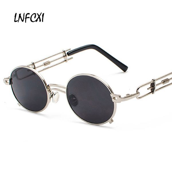 lnfcxi female steampunk sunglasses women vintage metal frame eyewear red clear lens shades fashion sun glasses men uv400, White;black
lnfcxi female steampunk sunglasses women vintage metal frame eyewear red clear lens shades fashion sun glasses men uv400, White;black