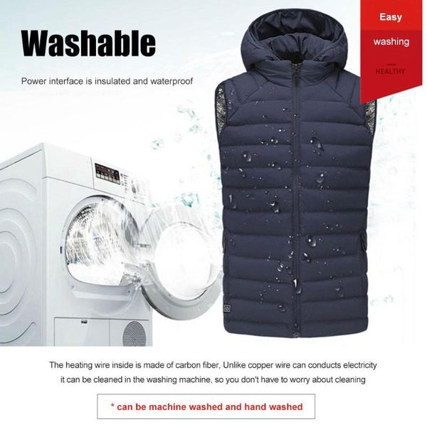 infrared heating jacket smart electric thermal vest charging and heating vest man's intelligent hooded camping hiking new, Gray;blue
infrared heating jacket smart electric thermal vest charging and heating vest man's intelligent hooded camping hiking new, Gray;blue