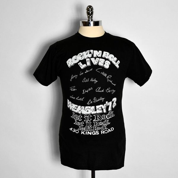 seditionaries rockn roll lives wembley 72 t shirt
seditionaries rockn roll lives wembley 72 t shirt