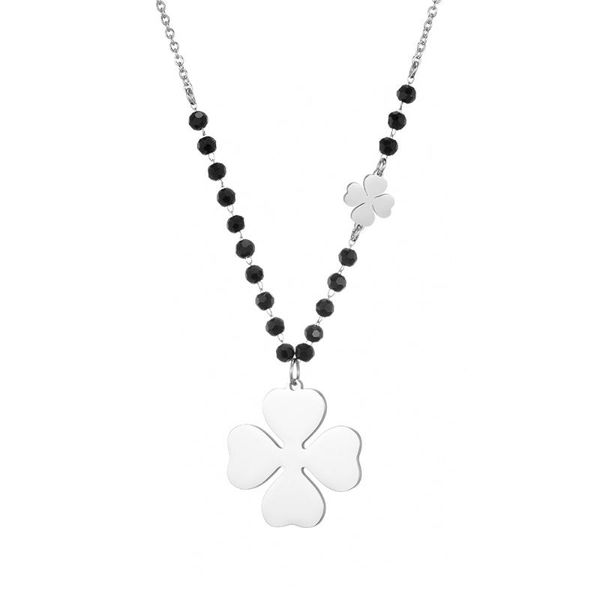 pendant necklaces stainless steel clover heart tree of life for women accessories black crystal chain bohemian jewelry, Silver
pendant necklaces stainless steel clover heart tree of life for women accessories black crystal chain bohemian jewelry, Silver