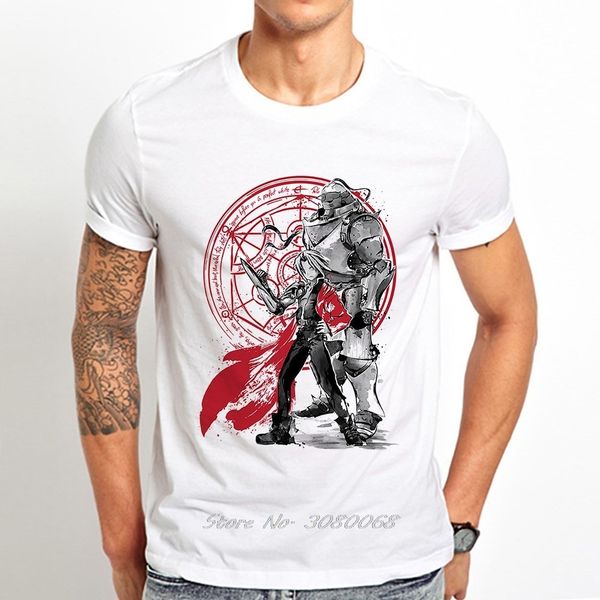 япония аниме fullmetal alchemist brothers смешная футболка men summer new white casual homme прохладный vintage tshirt
япония аниме fullmetal alchemist brothers смешная футболка men summer new white casual homme прохладный vintage tshirt