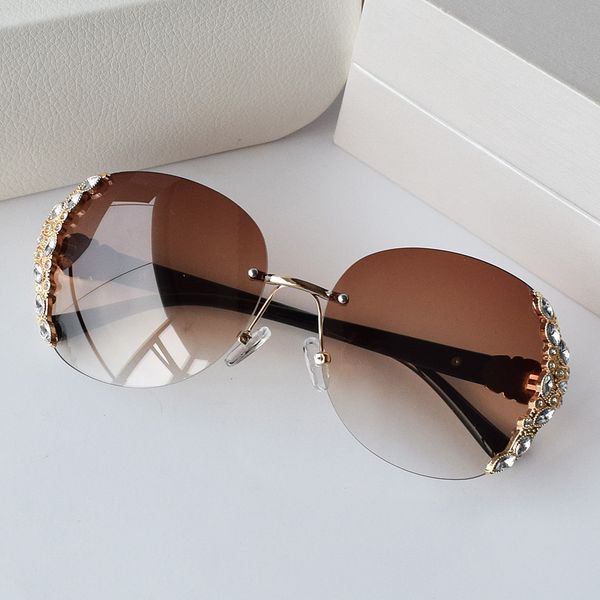 sunglasses vazrobe diamond women fashion sun glasses for woman rimless gradient brown red anti reflection uv400 oversized, White;black
sunglasses vazrobe diamond women fashion sun glasses for woman rimless gradient brown red anti reflection uv400 oversized, White;black