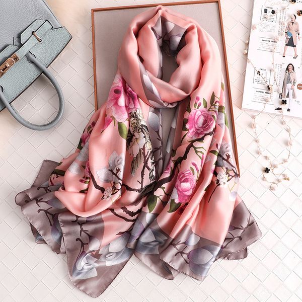 drop shipping women scarf summer silk scarves shawls lady wraps soft pashimina female echarpe designer beach stole bandana ns5q, Blue;gray
drop shipping women scarf summer silk scarves shawls lady wraps soft pashimina female echarpe designer beach stole bandana ns5q, Blue;gray