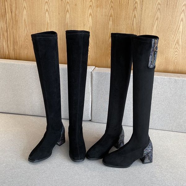fashion womens overknee boots 2020 autumn new warm high heels long boot women over the knee boots female black suede shoes woman
fashion womens overknee boots 2020 autumn new warm high heels long boot women over the knee boots female black suede shoes woman