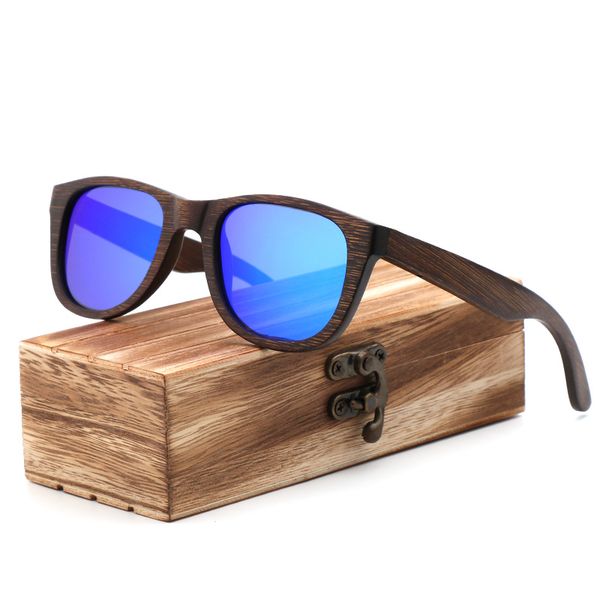sunglasses hand made wooden men/women retro polarized sun glasses 100% uv protection bamboo with wood box, White;black
sunglasses hand made wooden men/women retro polarized sun glasses 100% uv protection bamboo with wood box, White;black