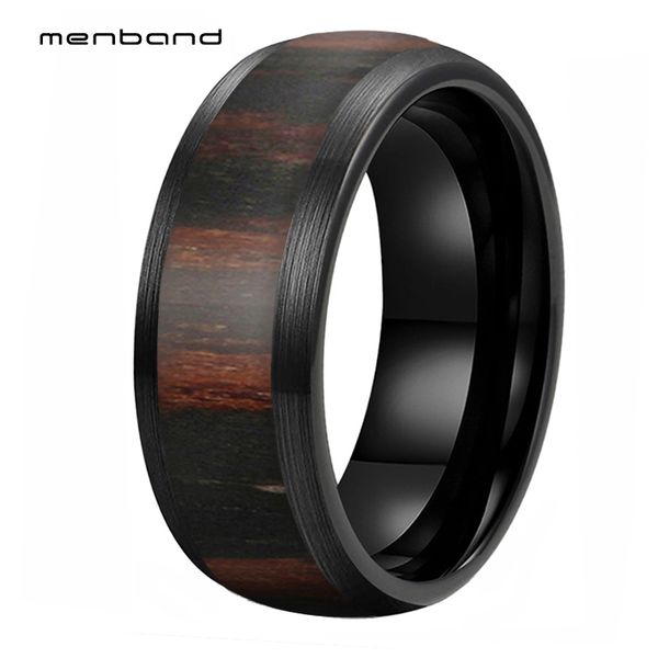 wedding rings men women black tungsten band with dark wood inlay 8mm ring box available, Slivery;golden
wedding rings men women black tungsten band with dark wood inlay 8mm ring box available, Slivery;golden