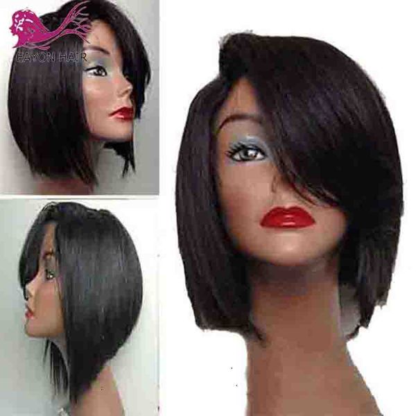eayon silk base short bob lace front human hair wigs remy hair bob 5x5 scalp cut wig for women, Black;brown
eayon silk base short bob lace front human hair wigs remy hair bob 5x5 scalp cut wig for women, Black;brown