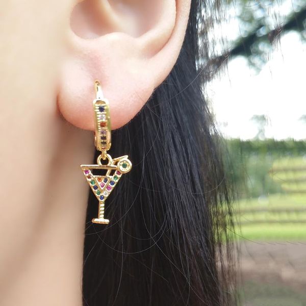 hoop & huggie rainbow shiny goblet hoops earrings for woman funny earring huggies boho jewellery gift aros pequenos oreja mujer cz ear, Golden;silver
hoop & huggie rainbow shiny goblet hoops earrings for woman funny earring huggies boho jewellery gift aros pequenos oreja mujer cz ear, Golden;silver
