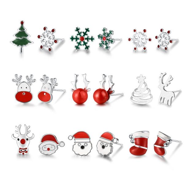 dalaran christmas 925 sterling silver santa claus elk christmas tree stud earrings for women teens girl fine jewelry11, Golden;silver
dalaran christmas 925 sterling silver santa claus elk christmas tree stud earrings for women teens girl fine jewelry11, Golden;silver