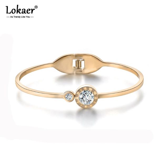 lokaer classic titanium steel roman numerals bracelets & bangles luxury cubic zirconia wedding bangle jewelry for women b18028, Black
lokaer classic titanium steel roman numerals bracelets & bangles luxury cubic zirconia wedding bangle jewelry for women b18028, Black