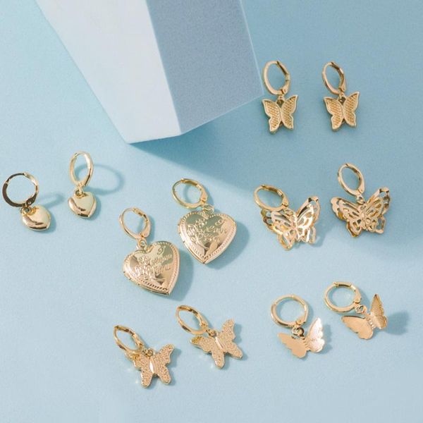 новая мода малый круг обруч серьги для женщин цвета золота простой дизайн сердце бабочка серьги huggie пронзительный ювелирные изделия, Golden;silver
новая мода малый круг обруч серьги для женщин цвета золота простой дизайн сердце бабочка серьги huggie пронзительный ювелирные изделия, Golden;silver