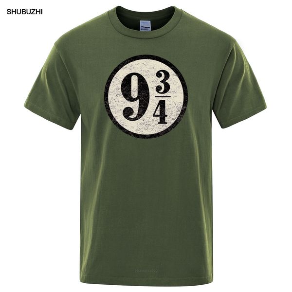 vintage platform nine and three quarters t shirt men train to 934 t-shirt casual short sleeves tshirt o-neck shirts
vintage platform nine and three quarters t shirt men train to 934 t-shirt casual short sleeves tshirt o-neck shirts