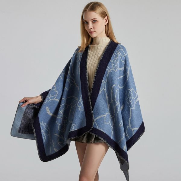 scarves arrival winter ponchos and capes for women cashmere scarf foulard femme shawls wraps female hijab bandana, Blue;gray
scarves arrival winter ponchos and capes for women cashmere scarf foulard femme shawls wraps female hijab bandana, Blue;gray