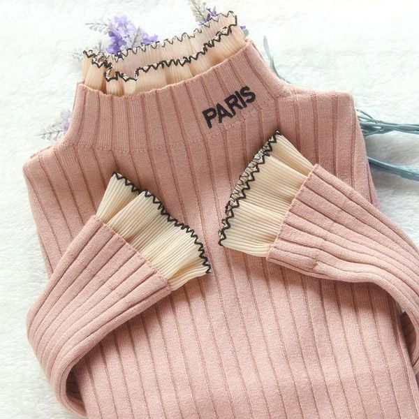 2020 new autumn winter women sweaters pullovers long sleeve casual knitted sweater slim jumpers sweater female black white p311, White;black
2020 new autumn winter women sweaters pullovers long sleeve casual knitted sweater slim jumpers sweater female black white p311, White;black