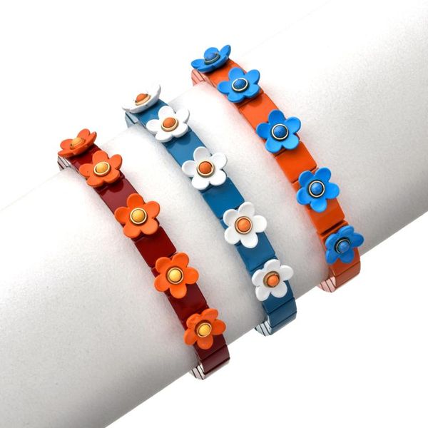charm bracelets zmzy boho natural stone handmade colorful flower bracelet stretch tile beads for women diy jewelry gifts, Golden;silver
charm bracelets zmzy boho natural stone handmade colorful flower bracelet stretch tile beads for women diy jewelry gifts, Golden;silver