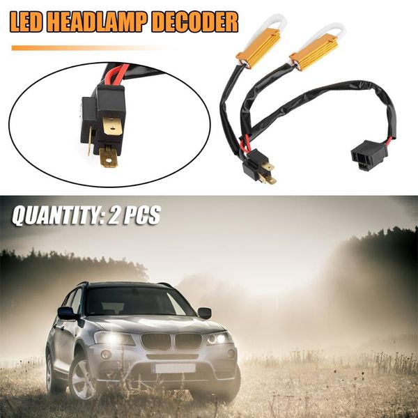 2x anti-flicker canbus decoders dual load resistor outdoor anti-resistance repairing parts for car h4 hid led headlight
2x anti-flicker canbus decoders dual load resistor outdoor anti-resistance repairing parts for car h4 hid led headlight