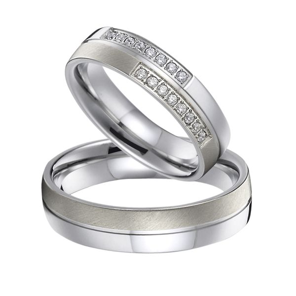 wedding rings valentine gift engagement ring set for couple pure titanium 316l stainless steel anel bague mariage anillos, Slivery;golden
wedding rings valentine gift engagement ring set for couple pure titanium 316l stainless steel anel bague mariage anillos, Slivery;golden