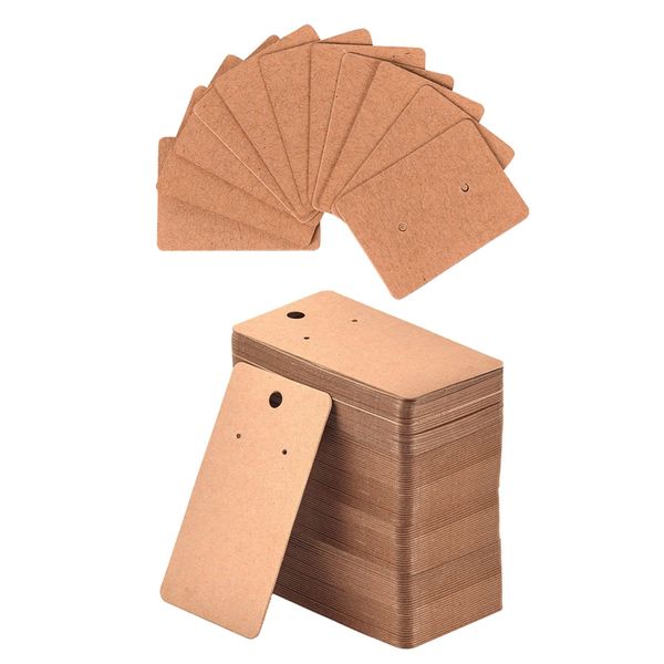 200 pcs tag card: 100pcs blank earrings ear studs tags kraft card brown & 100pcs 5 x 9cm jewelry display card tag, Pink;blue
200 pcs tag card: 100pcs blank earrings ear studs tags kraft card brown & 100pcs 5 x 9cm jewelry display card tag, Pink;blue