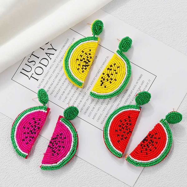 aensoa bohemia handmade beads watermelon drop earrings for women girl sweet cartoon fashion resin beads earrings fruit jewelry, Silver
aensoa bohemia handmade beads watermelon drop earrings for women girl sweet cartoon fashion resin beads earrings fruit jewelry, Silver