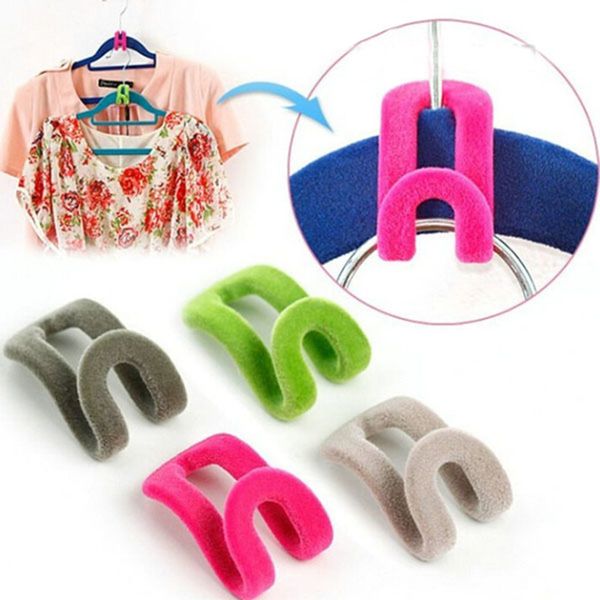 new arrive 10pcs/pack creative mini flocking clothes hanger easy hook closet organizer home product pc879538
new arrive 10pcs/pack creative mini flocking clothes hanger easy hook closet organizer home product pc879538