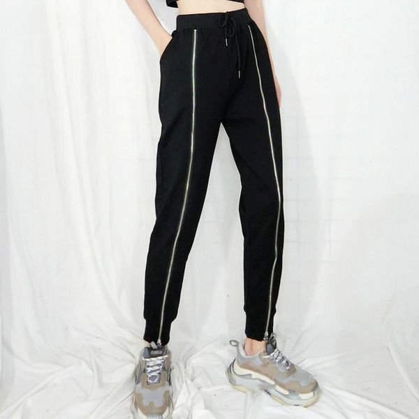women's pants & capris women fashion harem 2021 autumn elegant elastic waist striped drawstring small fresh casual full length v368, Black;white
women's pants & capris women fashion harem 2021 autumn elegant elastic waist striped drawstring small fresh casual full length v368, Black;white