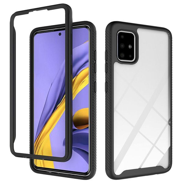 tpu+acrylic 2 in 1 transparent clear frame bumper case for samsung galaxy a01 a21 huawei p40 pro anti-scratch cover
tpu+acrylic 2 in 1 transparent clear frame bumper case for samsung galaxy a01 a21 huawei p40 pro anti-scratch cover