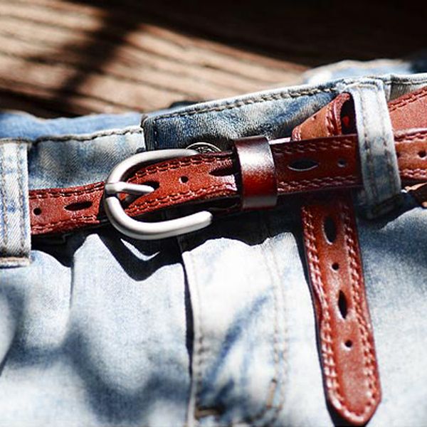 leather trousers belt head layer leather belt women retro pin buckle women leisure car line, Black;brown
leather trousers belt head layer leather belt women retro pin buckle women leisure car line, Black;brown