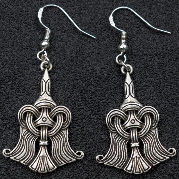 dangle & chandelier viking norse raven earring odin rune huginn and muninn earrings jewelry, Silver
dangle & chandelier viking norse raven earring odin rune huginn and muninn earrings jewelry, Silver