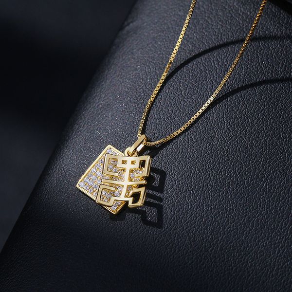 pendant necklaces s925 square necklace set elegant personality gold plated women fashion collarbone chain, Silver
pendant necklaces s925 square necklace set elegant personality gold plated women fashion collarbone chain, Silver