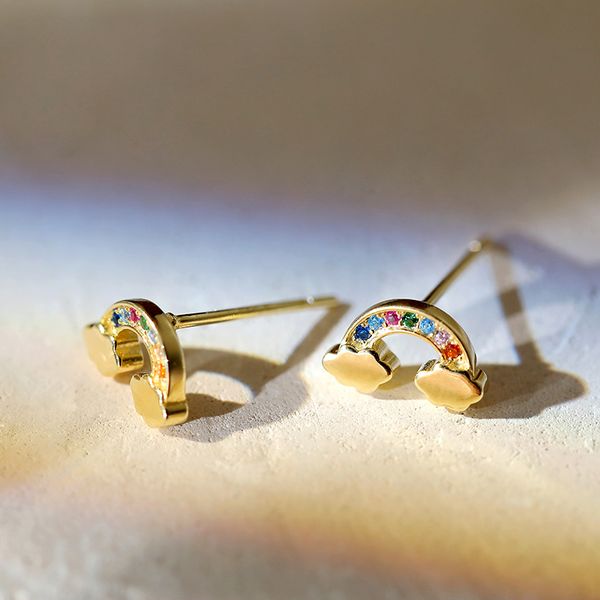 sa silverag 2020 popular new simple 925 earrings female earrings original rainbow cloud female sterling silver smiles, Golden;silver
sa silverag 2020 popular new simple 925 earrings female earrings original rainbow cloud female sterling silver smiles, Golden;silver