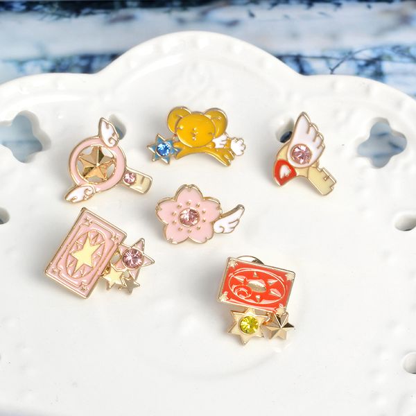 pins, brooches card captor sakura pink lapel enamel button pins japan anime cartoon badges jewelry gifts for magic dream girls fans, Gray
pins, brooches card captor sakura pink lapel enamel button pins japan anime cartoon badges jewelry gifts for magic dream girls fans, Gray