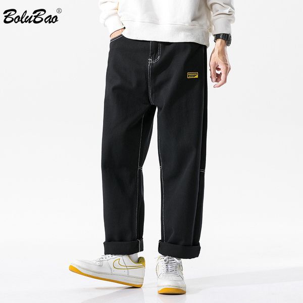 bolubao fashion brand men straight jeans autumn new men's loose casual pants solid color simple wide leg jeans male, Blue
bolubao fashion brand men straight jeans autumn new men's loose casual pants solid color simple wide leg jeans male, Blue