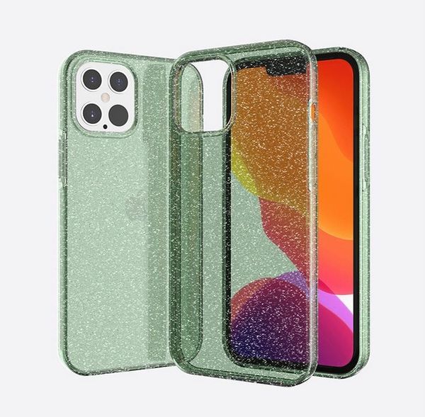 glitter clear protective phone case for iphone 12 11 pro max tpu pc soft xr xs cover
glitter clear protective phone case for iphone 12 11 pro max tpu pc soft xr xs cover
