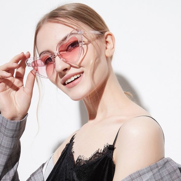 sunglasses brand designer vintage women fashion love heart sun glasses cute retro red female, White;black
sunglasses brand designer vintage women fashion love heart sun glasses cute retro red female, White;black