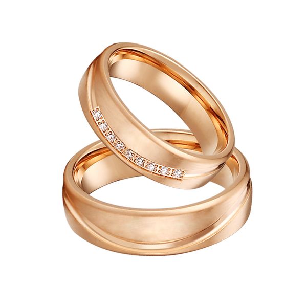 wedding rings alliances engagement couple set for men and women rose gold color his hers stainless steel marriage ring, Slivery;golden
wedding rings alliances engagement couple set for men and women rose gold color his hers stainless steel marriage ring, Slivery;golden