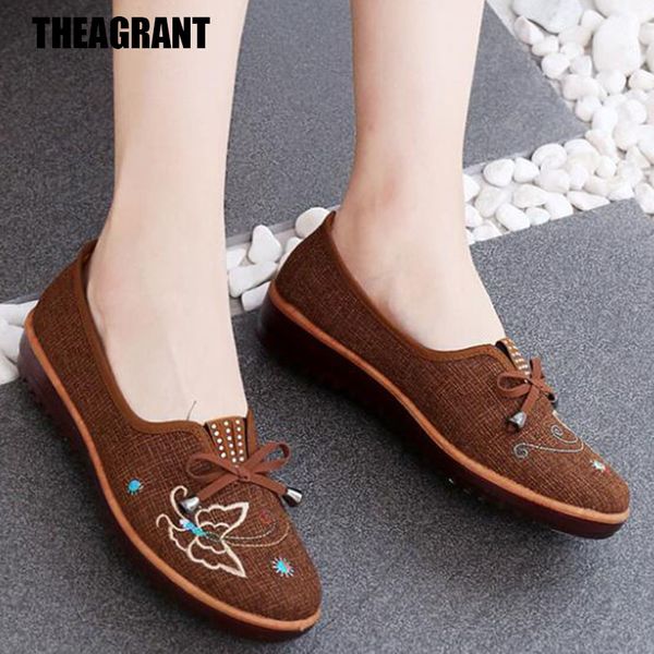 theagrant национальный стиль casual женская обувь осень вышивки женщина flats китайская обувь этнические слип на прогулке леди бездельников, Black
theagrant национальный стиль casual женская обувь осень вышивки женщина flats китайская обувь этнические слип на прогулке леди бездельников, Black