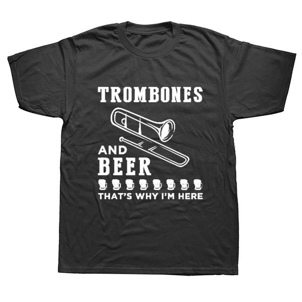 funny trombones and beer that's why i'm here t shirts men summer cotton harajuku short sleeve o neck streetwear black t-shirt
funny trombones and beer that's why i'm here t shirts men summer cotton harajuku short sleeve o neck streetwear black t-shirt