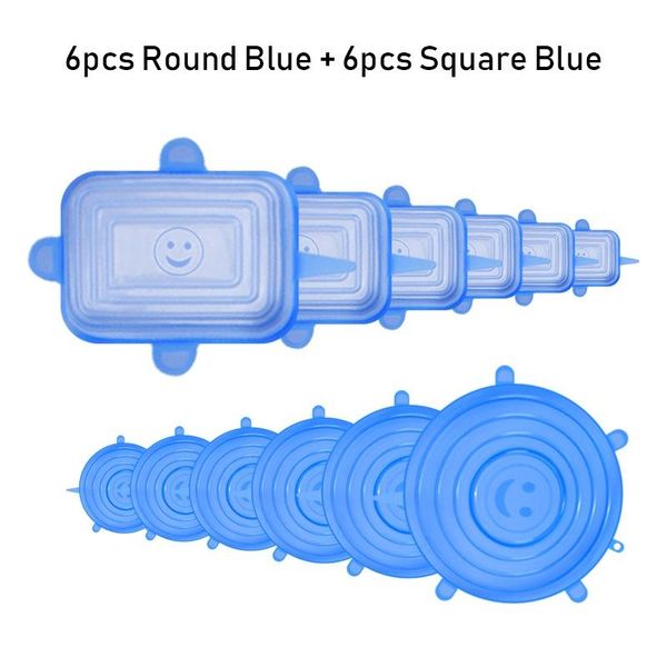 12pcs reusable silicone food cover stretch lids universal food wrap cover food fresh keeping silicone caps stretchable magic lid
12pcs reusable silicone food cover stretch lids universal food wrap cover food fresh keeping silicone caps stretchable magic lid