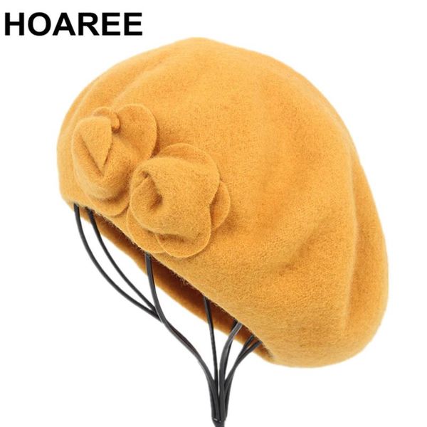 hoaree yellow berets wool french hat beanie winter hats for women flower lady girl beret hat female bone tocas painter, Blue;gray
hoaree yellow berets wool french hat beanie winter hats for women flower lady girl beret hat female bone tocas painter, Blue;gray