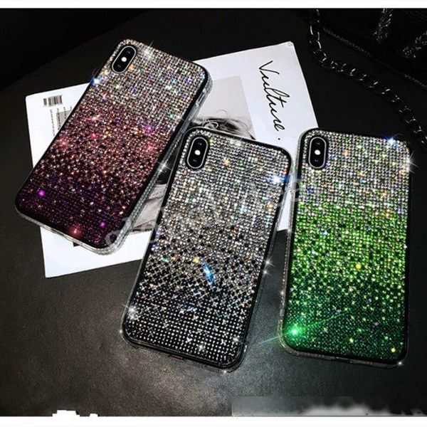 gradient diamond phone case for iphone11 side drill bling back cover for iphone 7 8 plus xs max xr 11 pro max rhinestone cases
gradient diamond phone case for iphone11 side drill bling back cover for iphone 7 8 plus xs max xr 11 pro max rhinestone cases