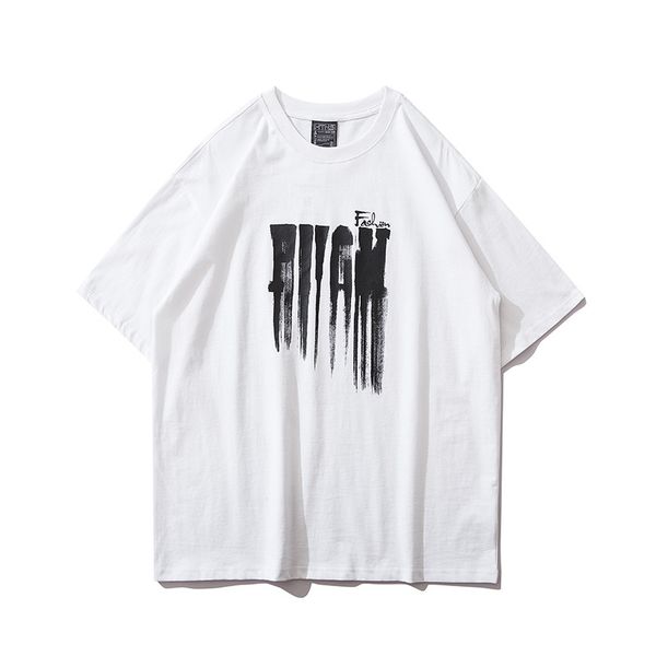 men's t-shirts summer hip hop t shirt men and women personality abstract soul printed half sleeve tees casual loose cotton street wear, White;black
men's t-shirts summer hip hop t shirt men and women personality abstract soul printed half sleeve tees casual loose cotton street wear, White;black