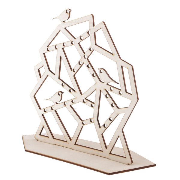 unique birds jewelry organizer holder earring necklace jewelry stand display, Black;white
unique birds jewelry organizer holder earring necklace jewelry stand display, Black;white