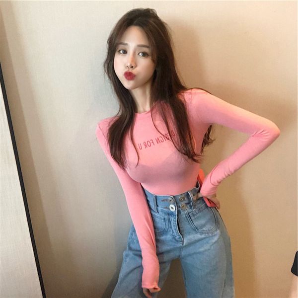 women's polos c knitted early autumn style slim fit slimming elasticity long-sleeved t-shirt female versatile base top, White
women's polos c knitted early autumn style slim fit slimming elasticity long-sleeved t-shirt female versatile base top, White